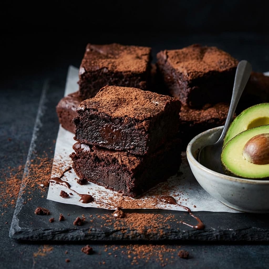 Brownie de Chocolate y Aguacate