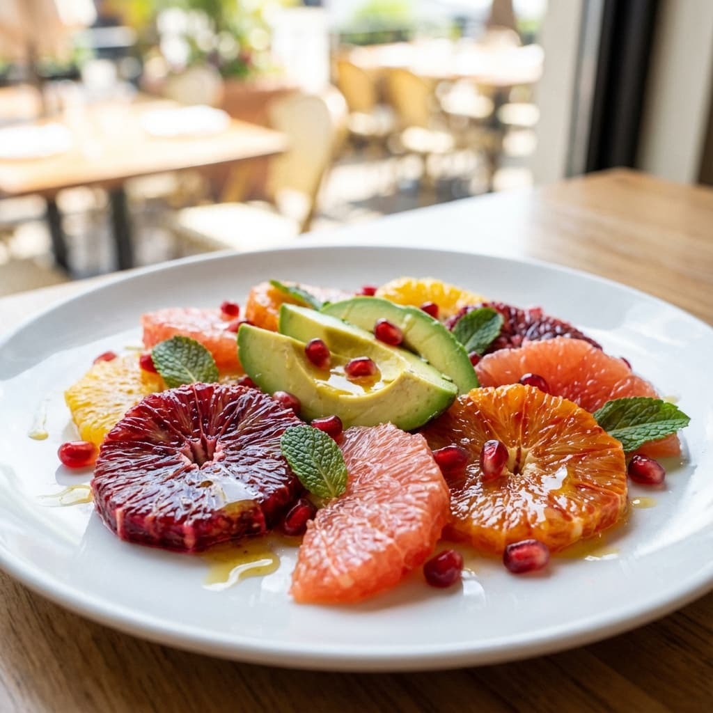 Ensalada de Cítricos y Aguacate