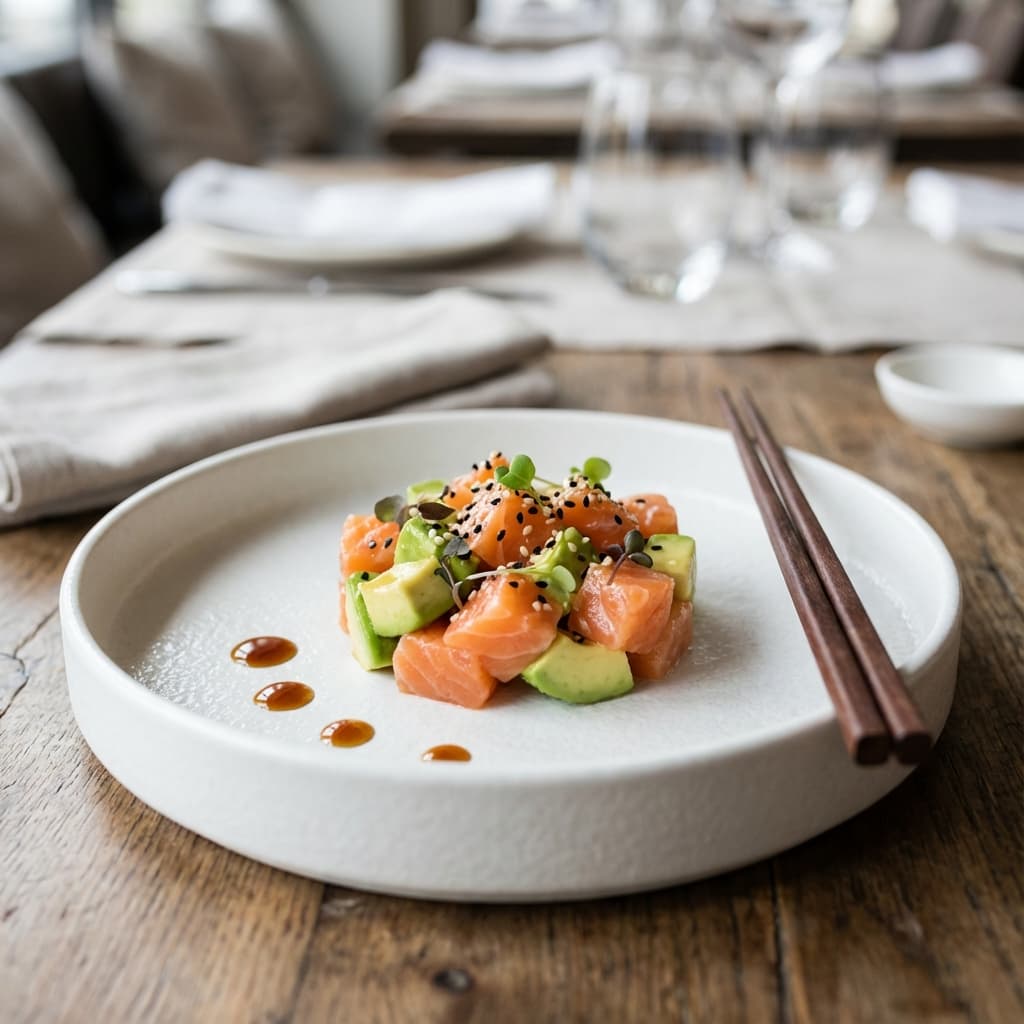 Tartar de Salmón y Aguacate